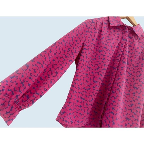 Vintage PENDLETON 80s Country Sophisticates Blouse Top Shirt Sz S - Picture 4 of 7